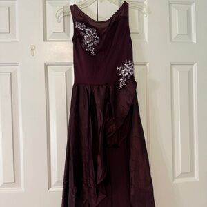 Plum Lyrical/Contemporary Dance Dress